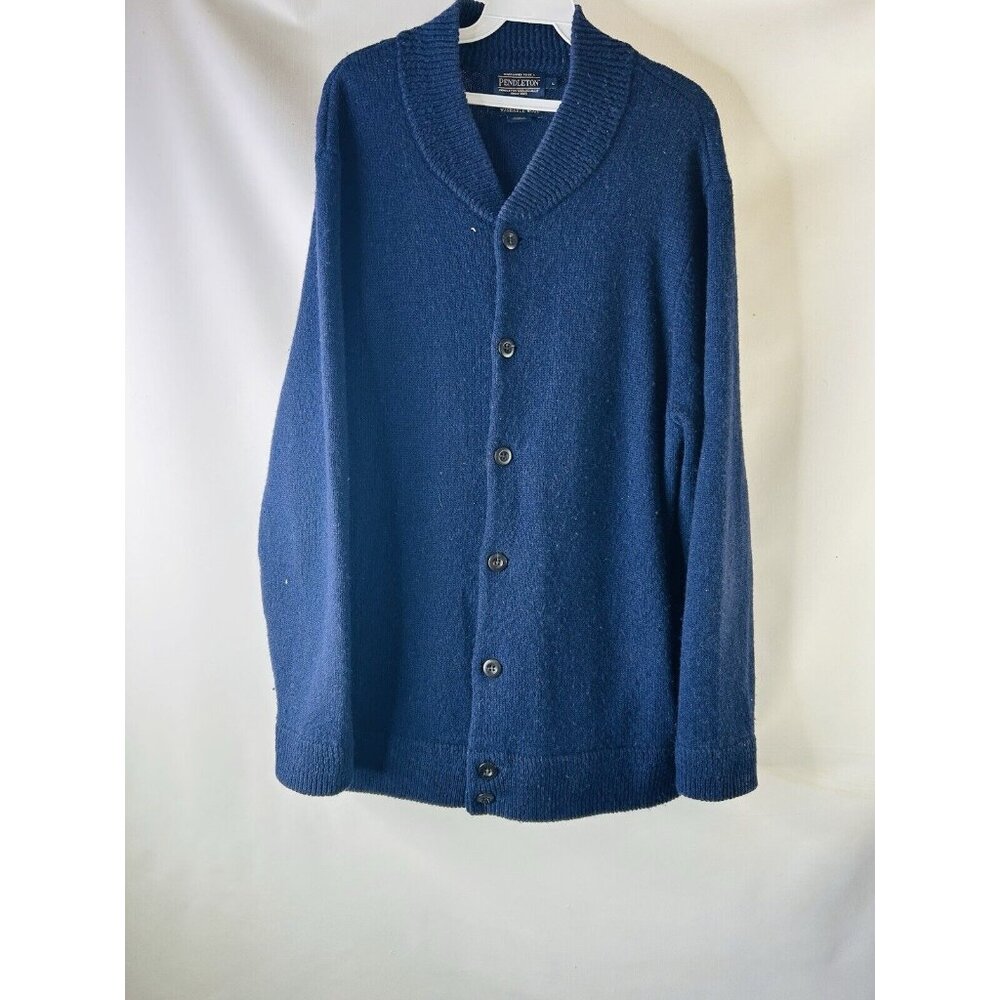 Pendleton Washable Wool Chunky Knit Cardigan Swea… - image 3